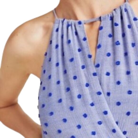 Anthropologie Sunday in Brooklyn Naya Swiss Dot Halter Spring Summer Dress XL - Picture 3 of 10